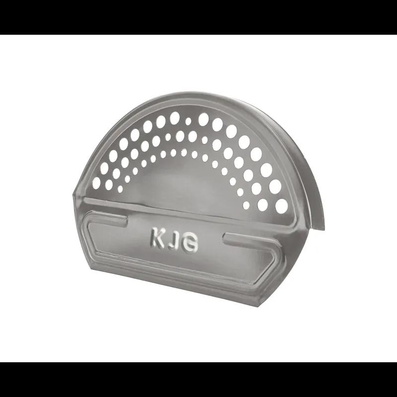 Ukončenie hrebenáča čelné  - Hliník lakovaný  - Bielo hliníková tmavá  -  Obrázok