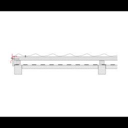 Strešné krajové lemovanie  - Pozink lakovaný
MATT  - Antracit MATT  -  Obrázok 2