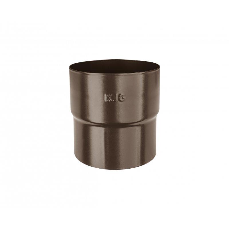 Spojka zvodovej rúry  - Pozink lakovaný  - Testa di Moro  -  Obrázok