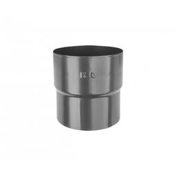 Соединитель сливной трубы  - Лакированная оцинковка  - Антрацит  -  Изображение 1