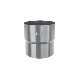 Spojka zvodovej rúry  - Pozink lakovaný  - Prachovo šedá  -  Obrázok 1