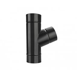 Zvodová odbočka 72°  - Pozink lakovaný  - Intenzívna čierna  -  Obrázok 2