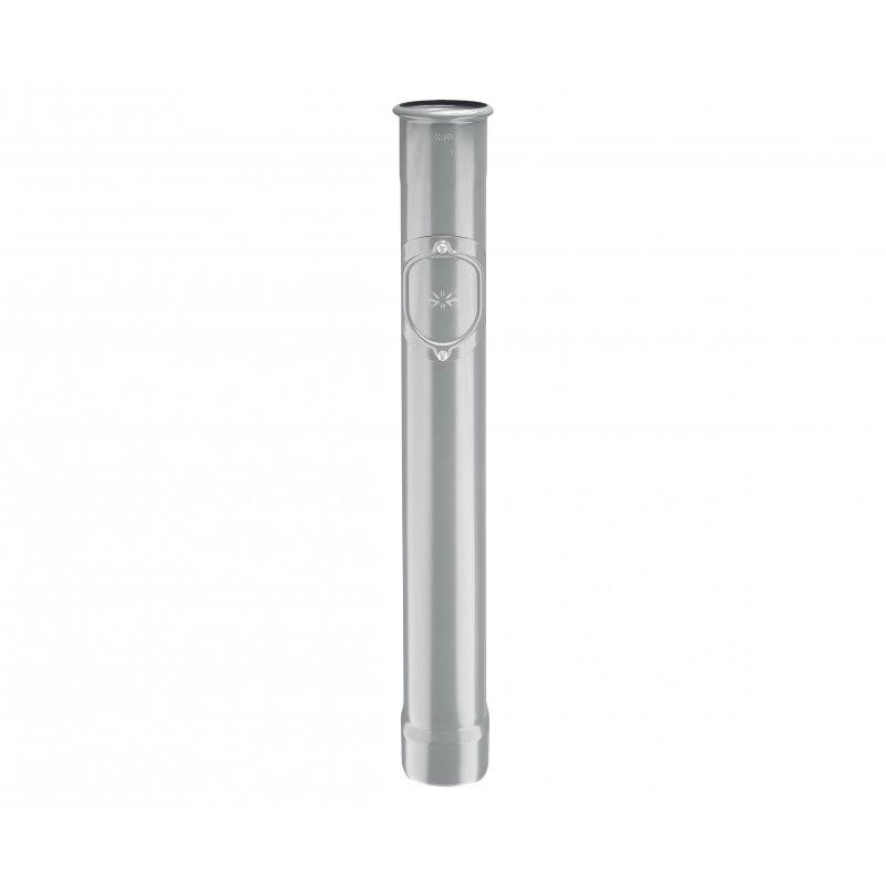 Zaščitna cev z revizijsko odprtino  - Pocinkano barvano  - Srebrna  -  Slika