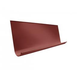 Кровельный водосточный желоб  [s=0,70]  - Лакированный алюминий  - Стальной красный  -  Изображение 1