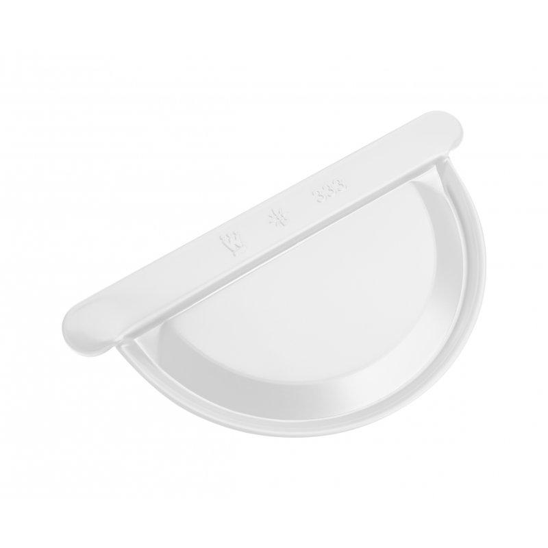 Zaključek žleba  - Aluminij barvni  - Bela  -  Slika