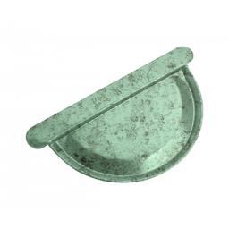 Zaključek žleba - Aluminij barvni - Zelena patina - Slika 1