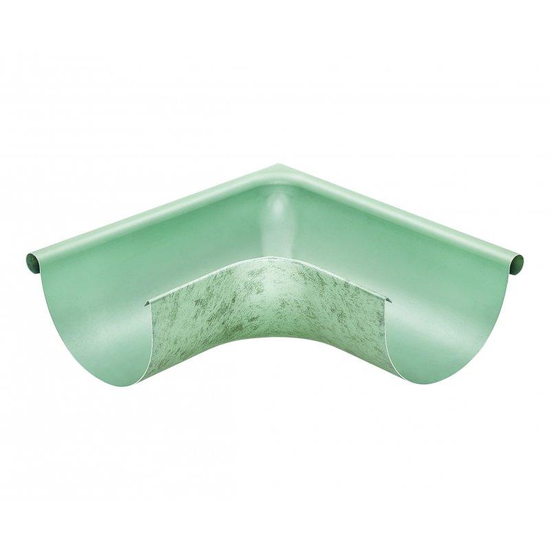 Угол желоба внешний  - Лакированный алюминий  - Патина зеленая  -  Изображение