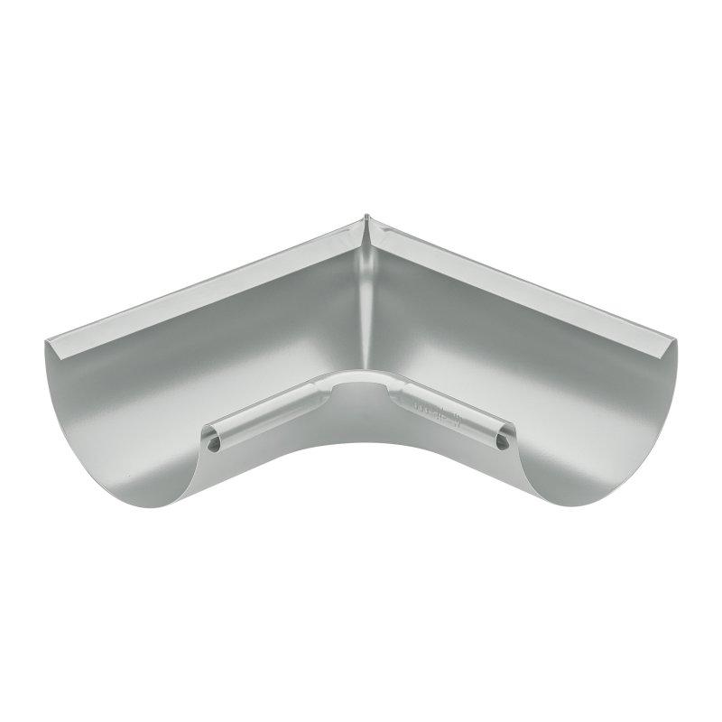 Внутренний угол желоба - Лакированный алюминий - Цинково-серый - Изображение