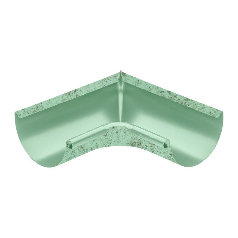 Vogalnik zunanji  - Aluminij barvni  - Zelena patina  -  Slika