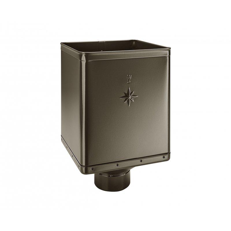 Kotlík zberný DESIGN - Hliník lakovaný - Zeleno hnedá - Obrázok