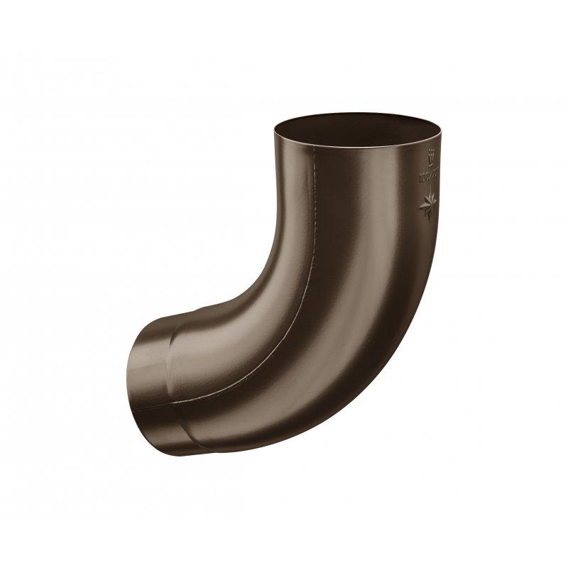 Odtočno koleno 72°  - Aluminij barvni  - Testa di Moro  -  Slika