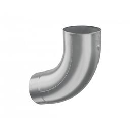 Elbow 72°  - Aluminium prepainted  - Mouse grey  -  Picture 1