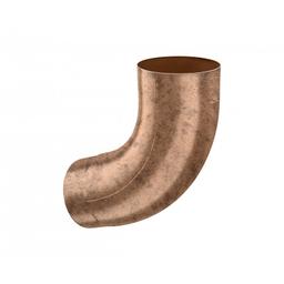 Zvodové koleno 72° - Hliník lakovaný - Patina meď - Obrázok 1