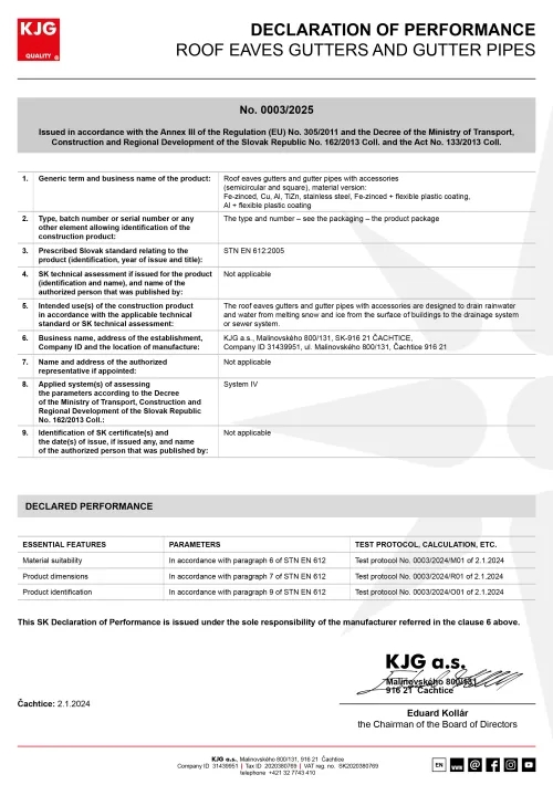 Roof eaves gutters and gutter pipes