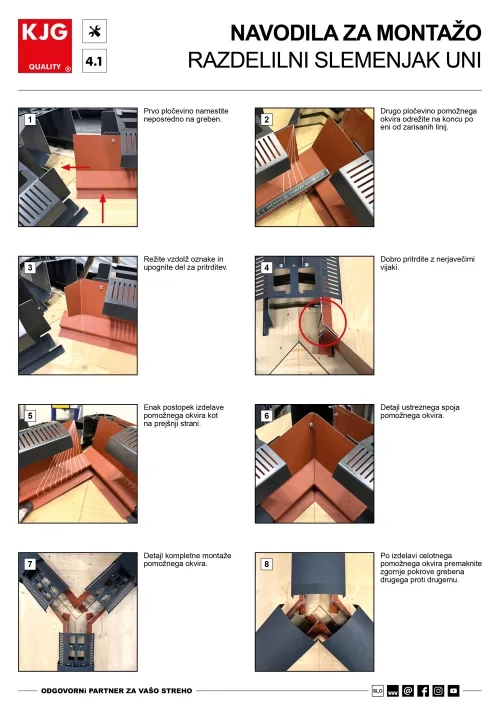 Razdelilni slemenjak UNI