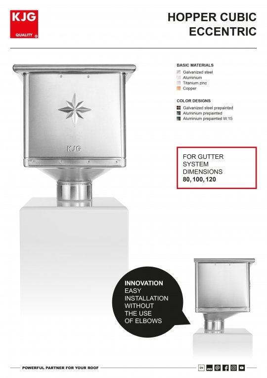 Hopper cubic eccentric