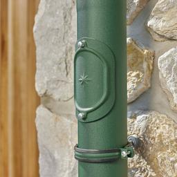 Zaščitna cev z revizijsko odprtino - Pocinkano – Natur - Aluminij barvni – Temno srebrna - Slika 3