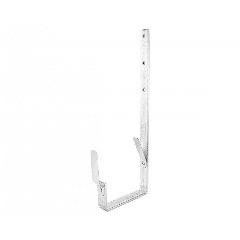 Strešný žľabový hák hranatý - Pozink - Natur - Obrázok