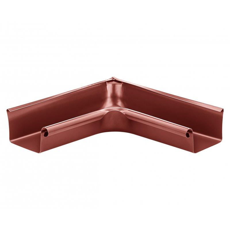 Vogalnik kvadratni zunanji - Pocinkano barvano - Vinsko rdeča - Slika