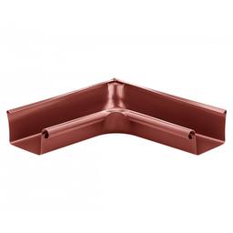 Vogalnik kvadratni zunanji - Pocinkano barvano - Vinsko rdeča - Slika 1