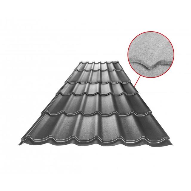 Picture - Metal roofing UNI 1 SQ (sound – aqua)null