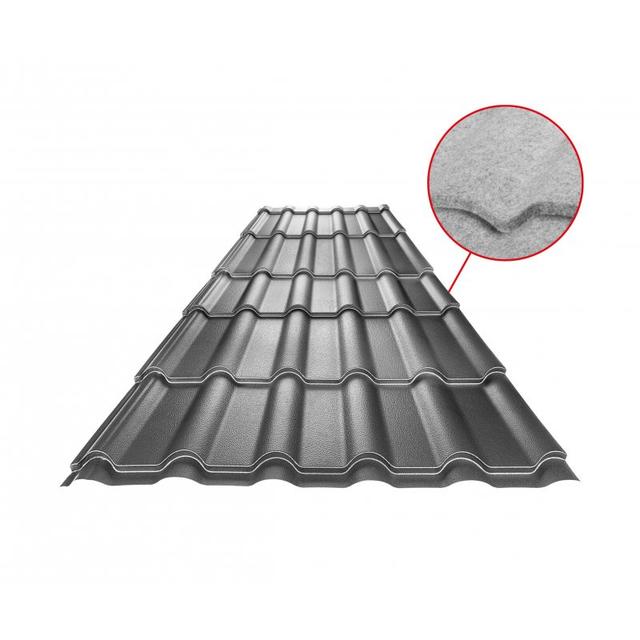 Picture - Metal roofing UNI 2 SQ (sound – aqua)null