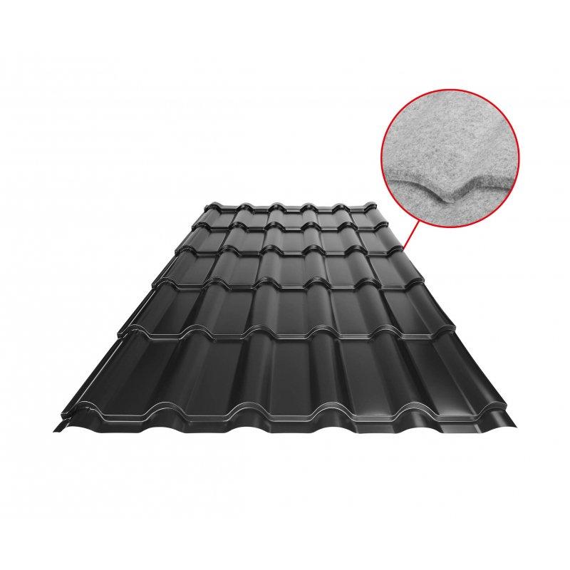 Pločevinasta strešna kritina UNI 2 SQ (sound – aqua) - Pocinkano barvano
MARCEGAGLIA - Črna intenzivno - Slika