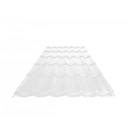 Cserepeslemez UNI 1 - Alumínium színes - Fehér - Kép 1