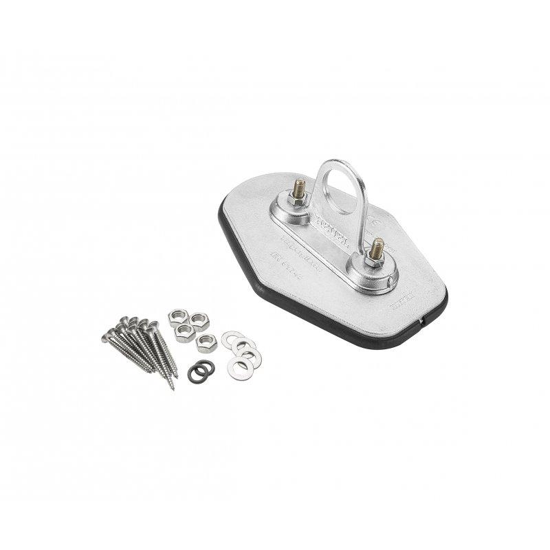 Platňa rúry 1-dierová - Hliník - Natur - Obrázok