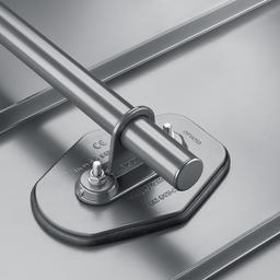 Platňa rúry 1-dierová - Hliník - Natur - Obrázok 3