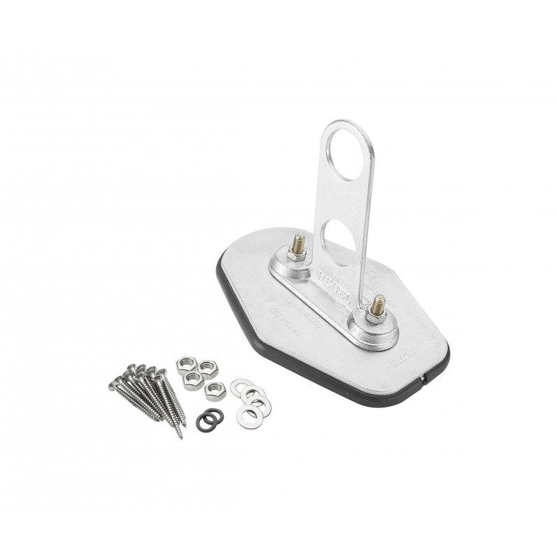 Platňa rúry 2-dierová - Hliník - Natur - Obrázok