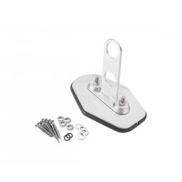 Platňa rúry 2-dierová - Hliník - Natur - Obrázok 1