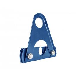 Nádstavec zachytávača snehu na falzovanú krytinu - Hliník – Natur - Pozink lakovaný – Tmavo modrá - Obrázok 2