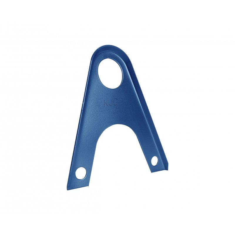 Nádstavec zachytávača snehu na falzovanú krytinu - Hliník – Natur - Pozink lakovaný – Tmavo modrá - Obrázok