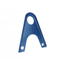 Nádstavec zachytávača snehu na falzovanú krytinu - Hliník – Natur - Pozink lakovaný – Tmavo modrá - Obrázok 1