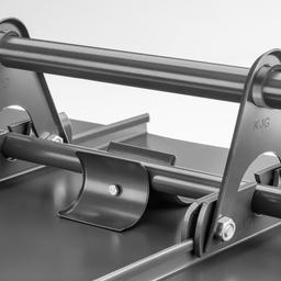 Ice breaker for snow stopper for FALZ - Aluminium – Natur - Galvanized steel prepainted – Steel red - Picture 4