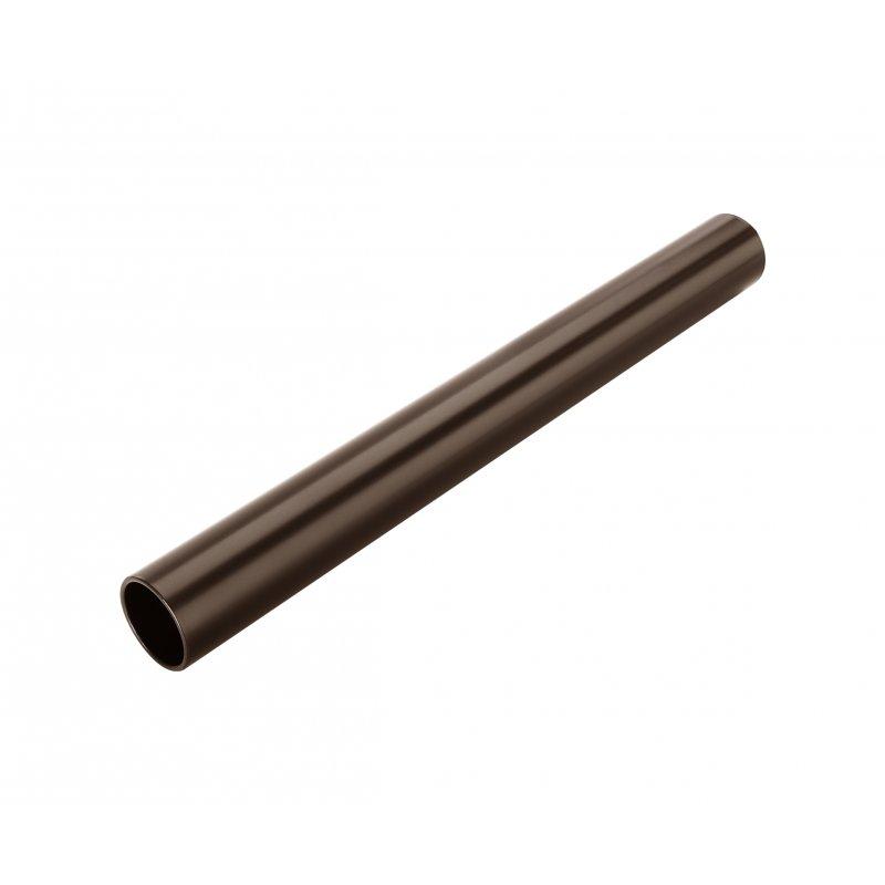 Труба для крепления на фальцевое покрытие - Алюминий – Natur - Лакированная оцинковка – Коричневый - Изображение