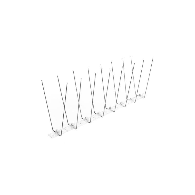 Hrotový systém proti sedeniu vtáctva - Nerez - Natur - Obrázok