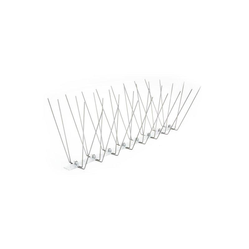 Hrotový systém proti sedeniu vtáctva - Nerez - Natur - Obrázok