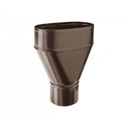 Vízgyüjtő üst központi - Festett acél - Barna - Kép 1