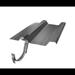 Strešný hák na trapézovú vlnu - Pozink lakovaný - Antracit - Obrázok 2