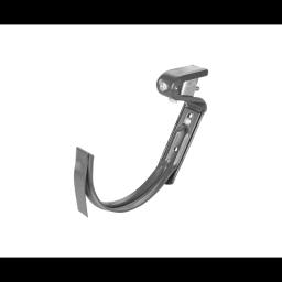 Strešný hák na trapézovú vlnu - Pozink lakovaný - Antracit - Obrázok 1