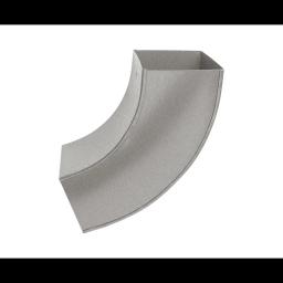 Koleno kvadratno 72° - Aluminij barvni
W.15 - Temno srebrna W.15 - Slika 2