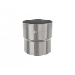 Соединитель сливной трубы - Лакированная оцинковка - Белый алюминий темный – P.20 - Изображение 1