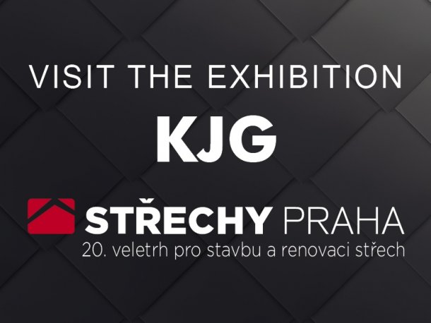 Invitation to the KJG stand at the exhibition roofs Prague 2018