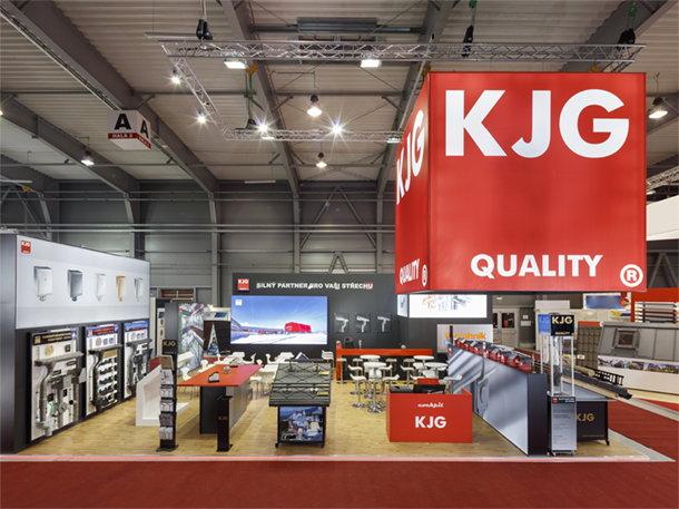 KJG auf der Fachmesse der Dachbranche in 2019 in Prag